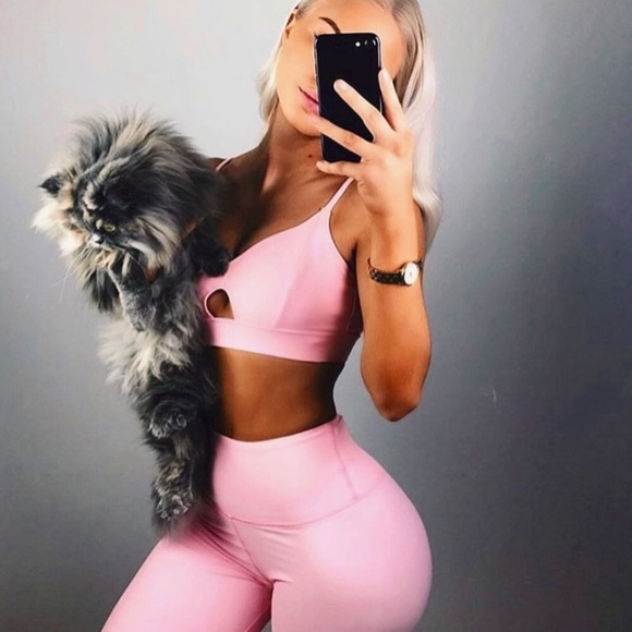 🏳 Brazilian Booty Scrunch Luxury Gym Leggings - Picture 5 of 8